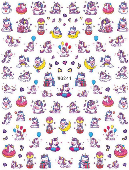 PEGATINA PARA UÑAS - 241