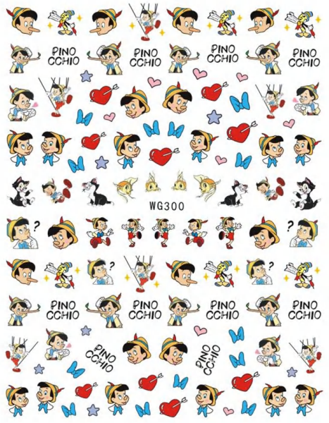 NAIL ART STICKER - 300