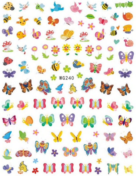 PEGATINAS PARA UÑAS - 240