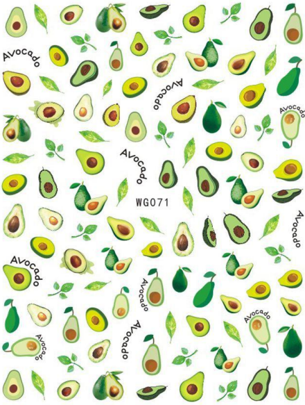 PEGATINA PARA UÑAS - 071
