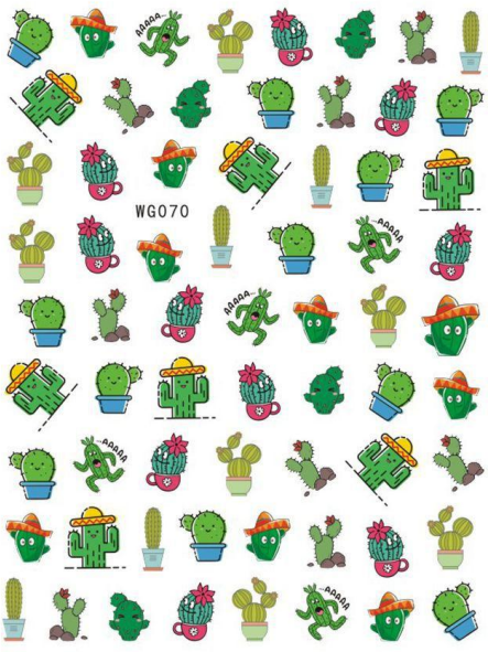 PEGATINA PARA UÑAS - 070