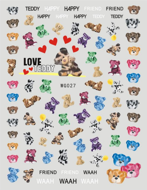 NAIL ART STICKER - 027
