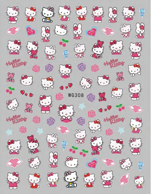 PEGATINA PARA UÑAS - 308