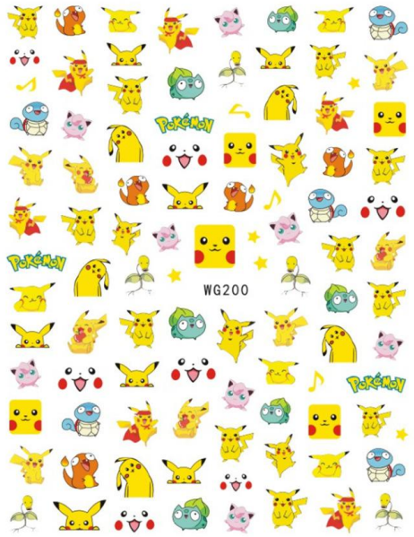 NAIL ART STICKER - 200