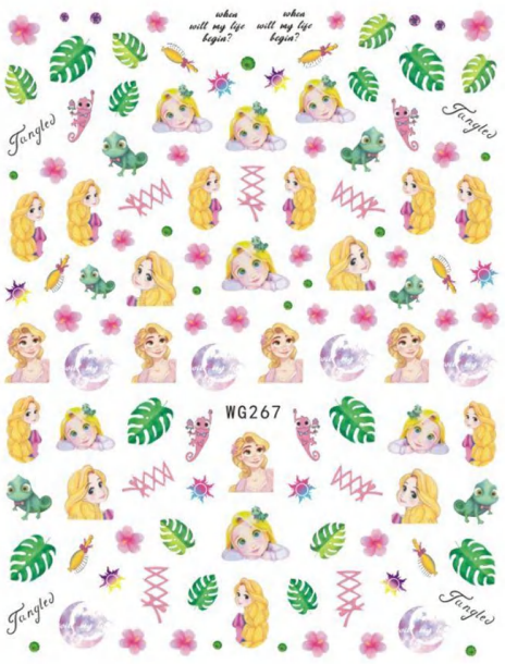 NAIL ART STICKER - 267