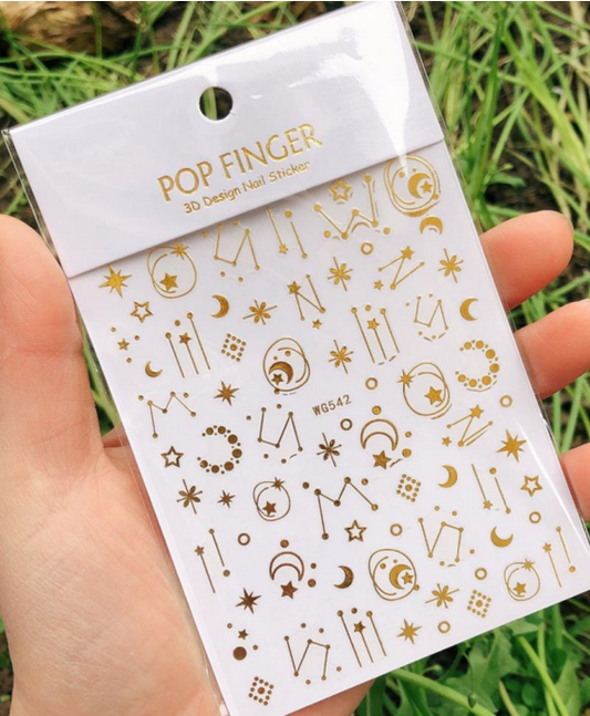 NAIL ART STICKER - 542