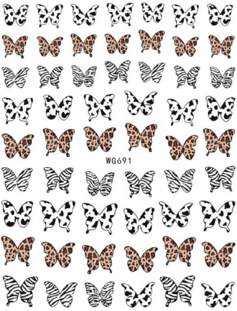 NAIL ART STICKER - 691