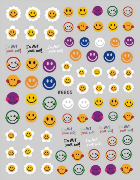 NAIL ART STICKER - 805