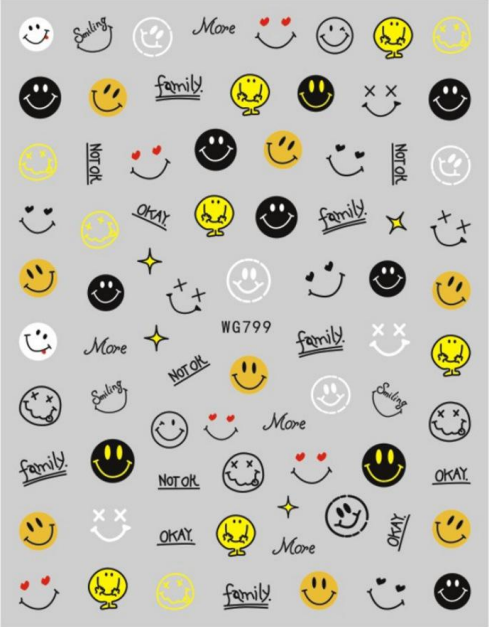 NAIL ART STICKER - 799