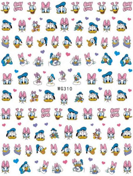 PEGATINA PARA UÑAS - 310