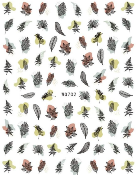 NAIL ART STICKER - 702