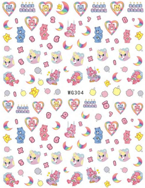 PEGATINA PARA UÑAS - 304