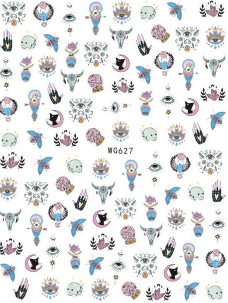 NAIL ART STICKER - 627