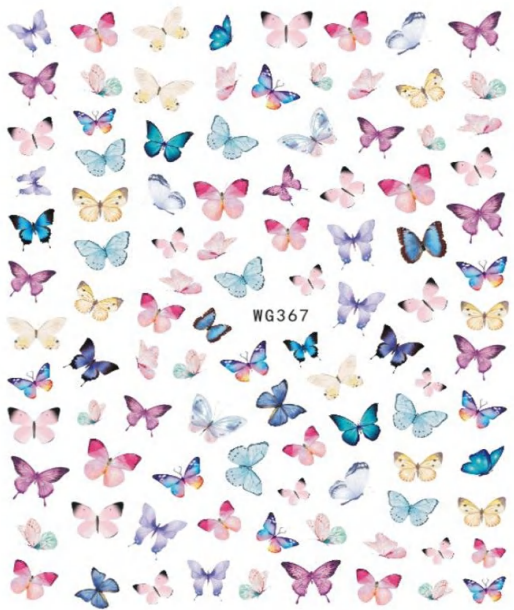 NAIL ART STICKER - 367