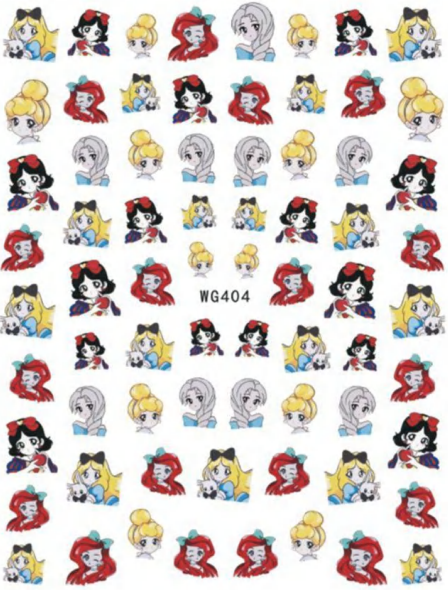 NAIL ART STICKER - 404