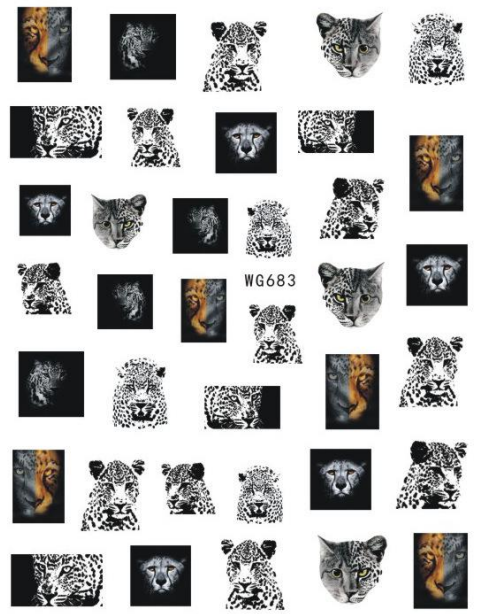 NAIL ART STICKER - 683