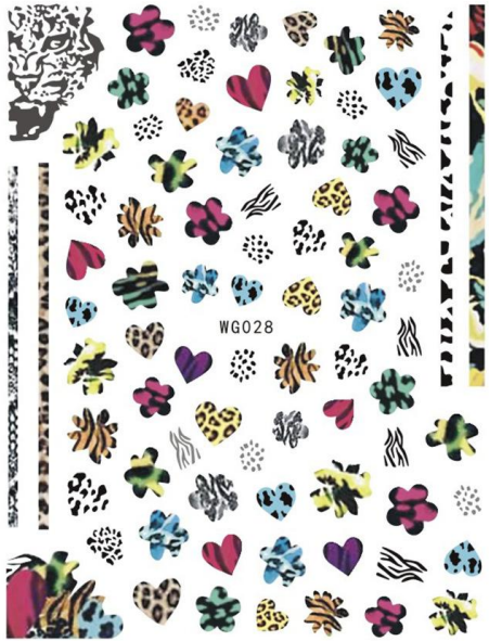 NAIL ART STICKER - 028