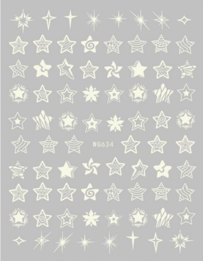 NAIL ART STICKER - 634