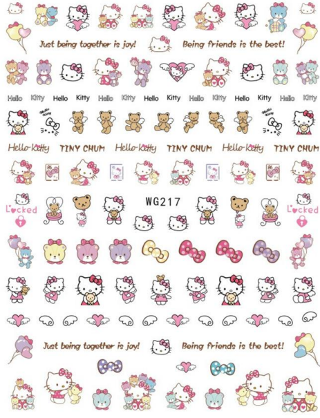 NAIL ART STICKER - 217