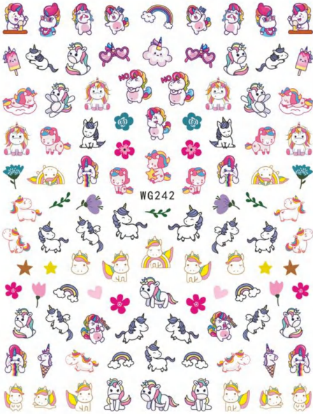 PEGATINA PARA UÑAS - 242