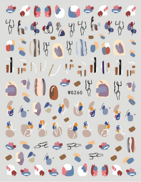 NAIL ART STICKER - 260