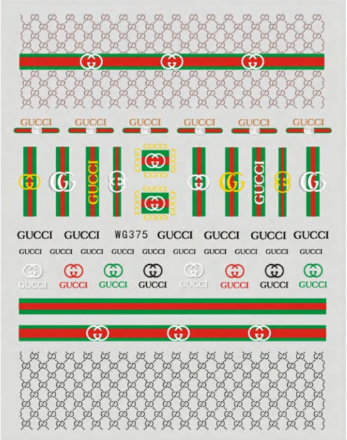 NAIL ART STICKER - 375