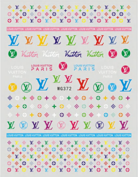 NAIL ART STICKER - 372