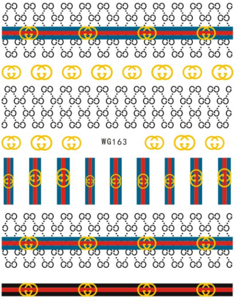PEGATINA PARA UÑAS - 163