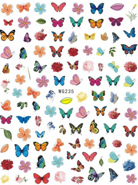 PEGATINA PARA UÑAS - 235