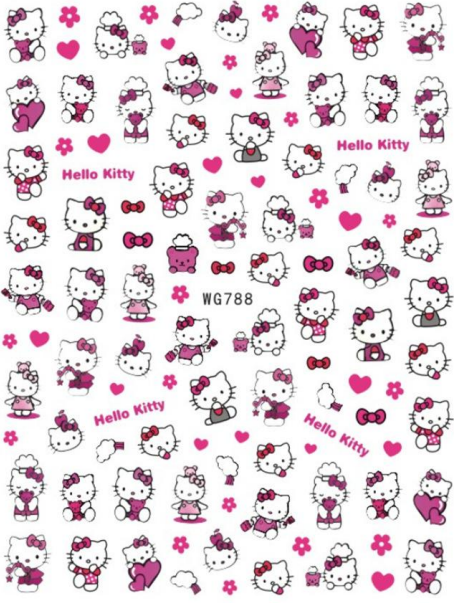 PEGATINA PARA UÑAS - 788