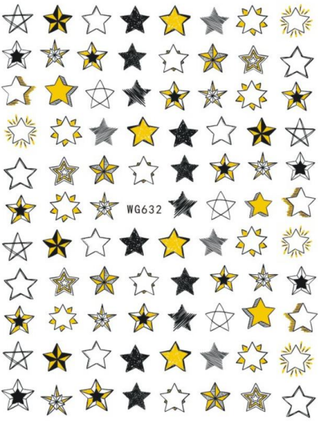 NAIL ART STICKER - 632