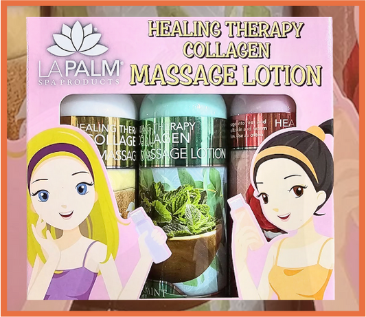 HEALING THERAPY COLLAGEN MASSAGE LOTION (PACK OF 3)
