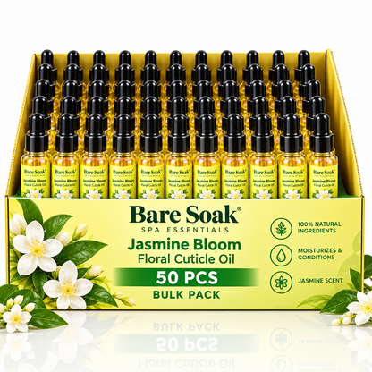 BARE SOAK CUTICLE OIL 2OZ. - JASMINE BLOOM