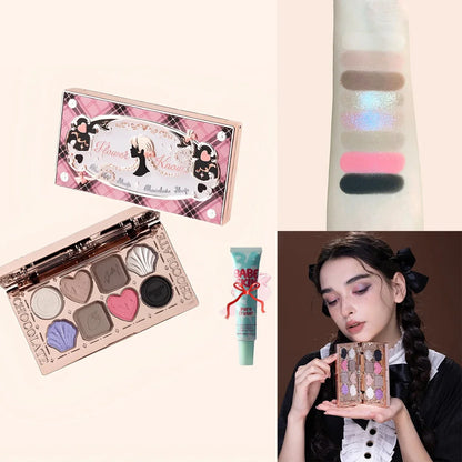 Flower Knows Chocolate Wonder-Shop 8-Color Eyeshadow Palette