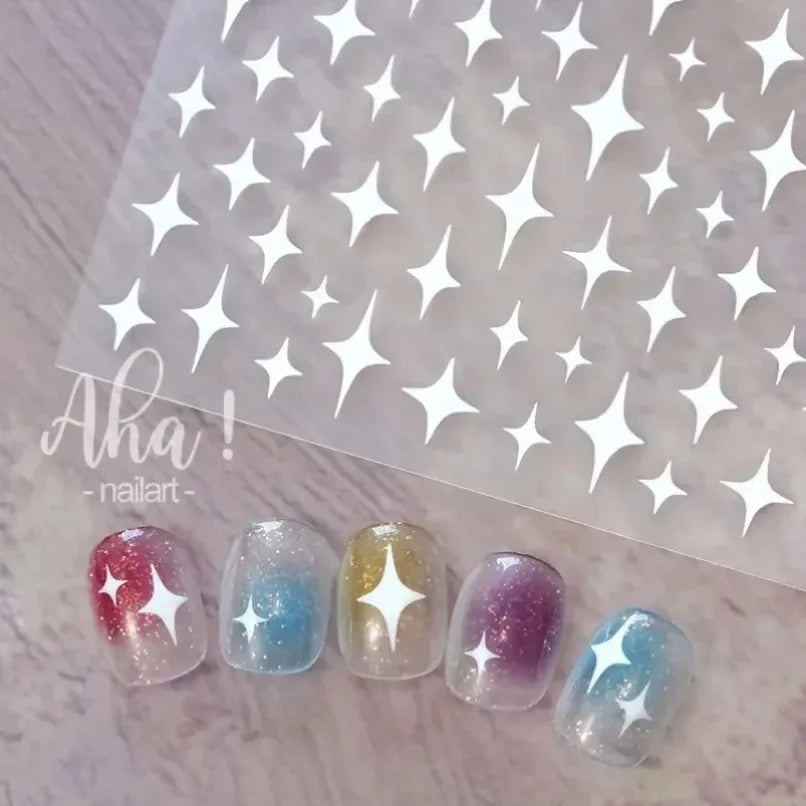 3D Small Bow Ribbon Bowknot Y2K Nail Sticker MIni Kawaii Japanese Adhesive Decals Nail Art Manicure Decorations DIY