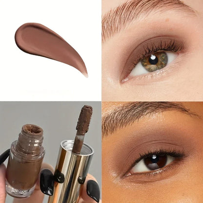 Liquid Eyeshadow Stick - Matte & Glitter for Contour & Eye Makeup,Blendable Creamy Texture,Long-Lasting Wear,Natural Eye Makeup