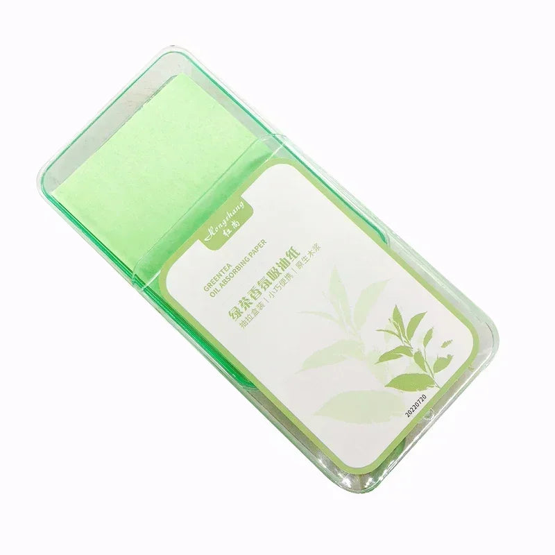 300PcsFace Oil Absorbing Paper Summer Oil Control Wipes Absorbing Sheet Oily Paper Face Cleansing  Makeup Tool Face Oil Blotting