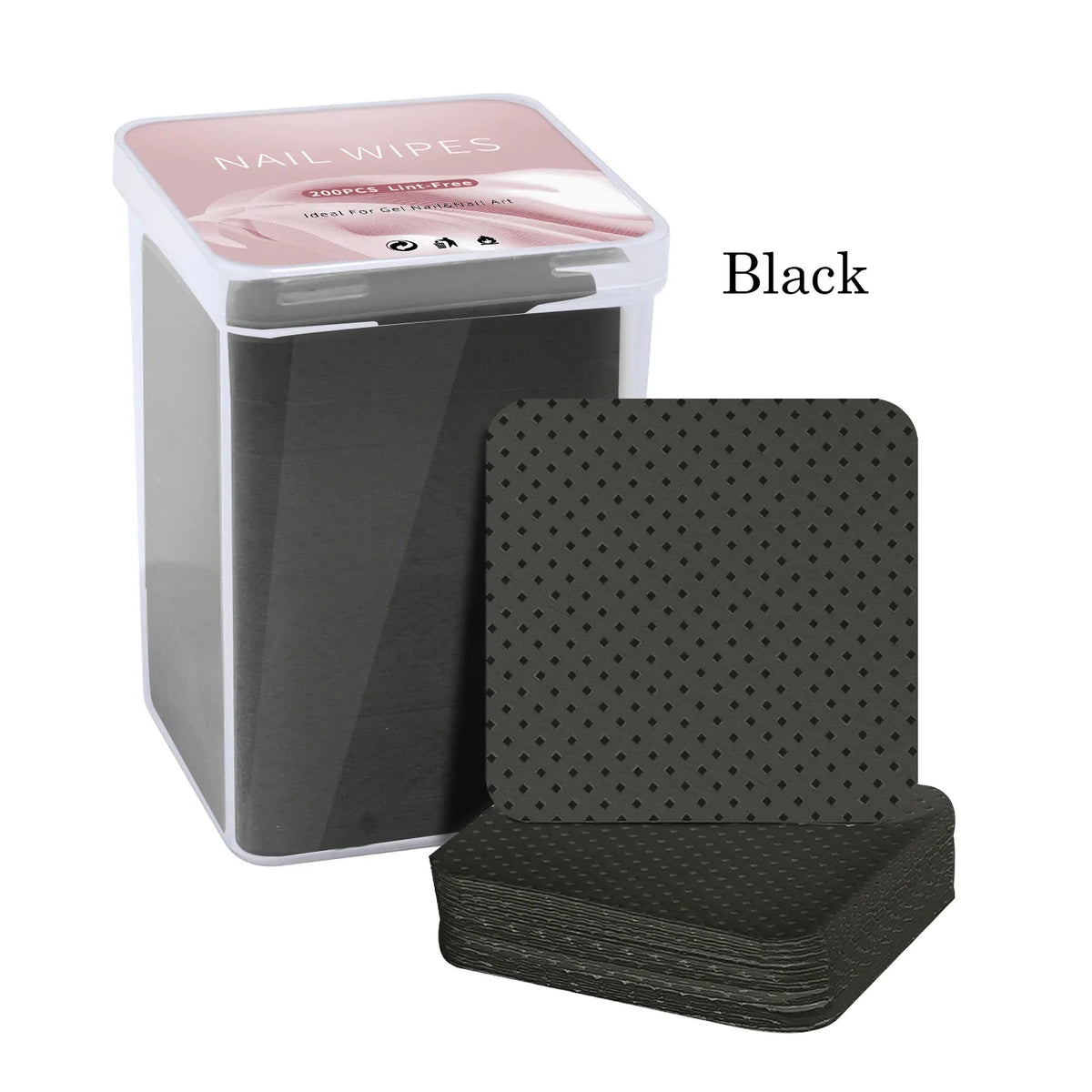 Lint-Free Nail Polish Remover Cotton Wipes UV Gel Tips Remover Cleaner Paper Pad Nails Polish Art Cleaning Manicure Tools