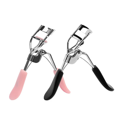 CNKESS  1Pc Pro Makeup Eyelash Curler Beauty Tools Lady Women Nature Style Cute Eyelash Handle Curl Eye Lash Curler random color