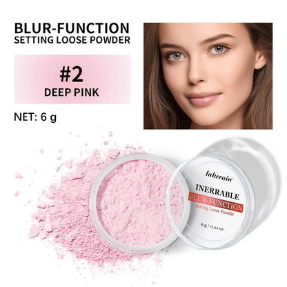 Professional Loose Powder Oil Control Anti-Sweat Waterproof Matte Base Makeup Long-lasting Face Setting Powder Beauty Makeup