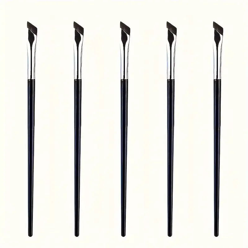 2/5Pc Karsyngirl Upgrade Blade Eyeliner Brush Ultra Thin Fine Angle Flat Eyebrow Brush Under The Eyes Place Precise Detail Brush
