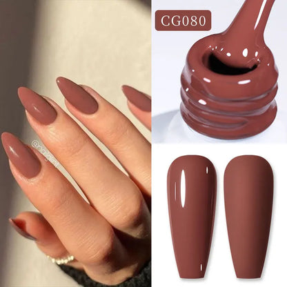 BORN PRETTY 10ml Blood Red Jelly Gel Nail Polish Halloween Nails Art Gel Polish Sheer Translucent Nail Gel for Winter Manicure