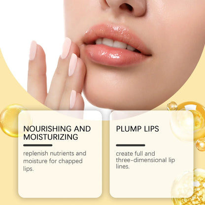 EELHOE Propolis Night Lip Mask Hydrating and Moisturizing Exfoliating Anti Freezing and Chapping Repair Skin Care Lip Balm 30g