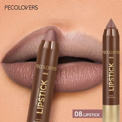 matte lipstick, multi-colour, non fading, matte, long-lasting velvet lipstick waterproof non stick cup lipgloss makeup