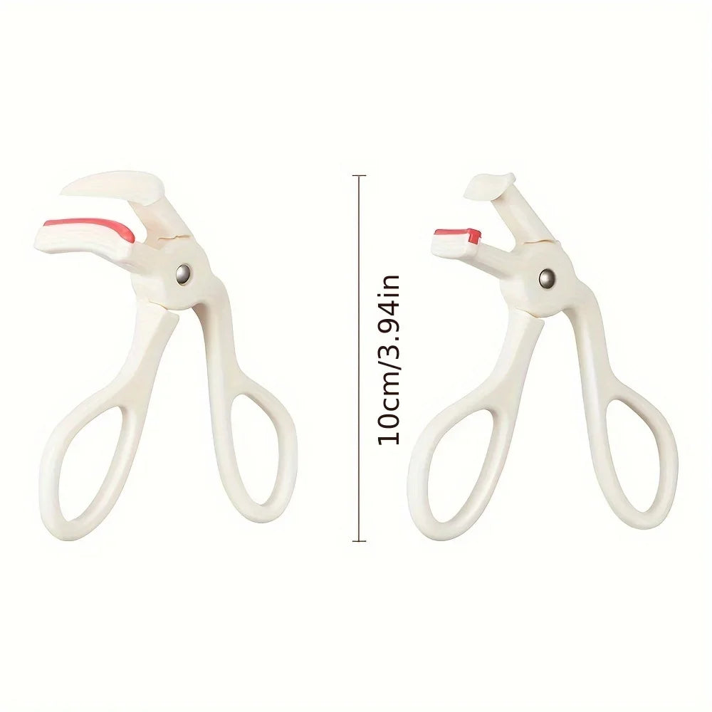 1/2PCS Portable One-Clip Eyelash Curler Easy To Operate Long-Lasting Styling Wide-Angle And Partial Eyelash Curler Makeup Tools