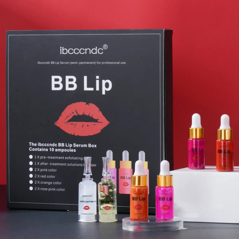 BB Lips Ampoule Serum Starter Set - Semi-Permanent Lip Tint Kit