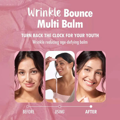 Collagen Multi Balm Stick Anti-wrinkle Bounce Moisturizer Brighten Dull Skin Tone Cream Skin Care Hydrating Primer.