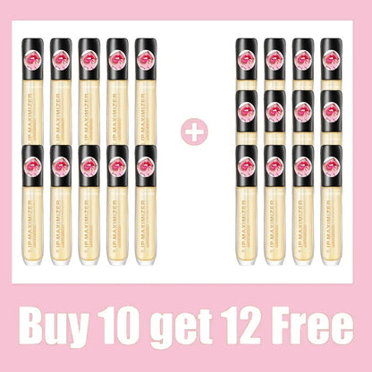 Long Lasting Lip Plumper Oil Serum Instant Volumising Essence Oil Moisturize Repair Lip Fine Lines Increases Elasticity Sexy Lip