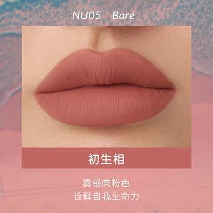 Kaleidos Lipstick Lip Cream Matte Velvet Nude Colours Lip Mud Waterproof Lip Gloss Long Lasting Lip Stain