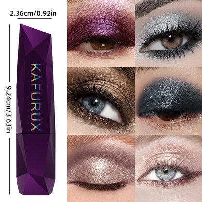 25 color 1PC Pearl  eyeshadow stick waterproof long lasting glitter&matte color eye shadow makeup face highlight cosmetics gifts